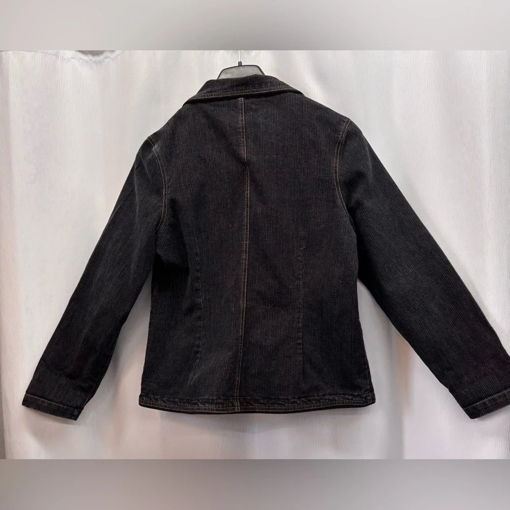 Lois Vintage Black Tailored Fit Jean Jacket - Picture 2 of 12